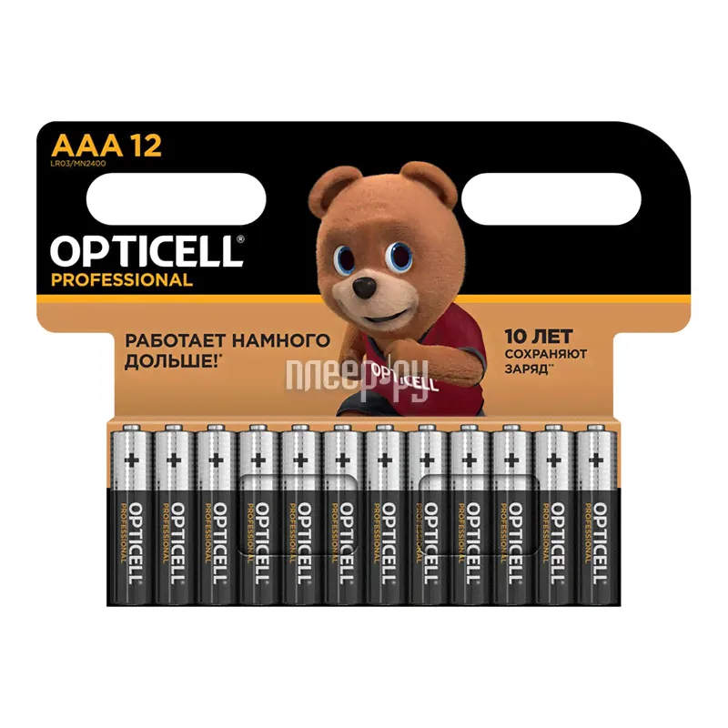 Батарейка Opticell PROFESSIONAL AAA 12PCS (5052006) в Москве-0