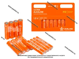 Батарейка AIRLINE LR03/AAA AAA-12 [упаковка 12 шт.]