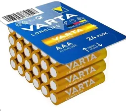 Батарейка VARTA LONGLIFE 4103 LR03 AAA, в упаковке 24 шт