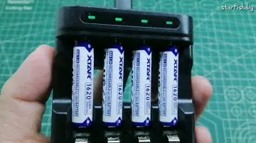 NEW GEN BATTERY : XTAR AAA Rechargeable Lithium Battery | Unbox | Test