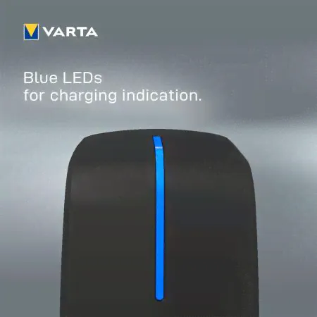 Varta 38666 AA/AAA Зарядное Устройство Для Аккумуляторов Черный Black-1