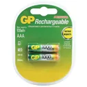Аккумулятор Gp AAA/HR03, 1000mAh, 2шт/уп