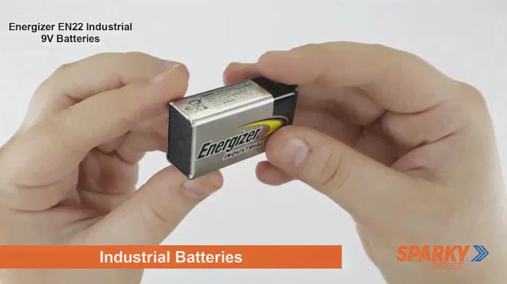 Energizer EN22 | Industrial 9V Batteries
