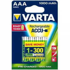 VARTA, AAA 1000мАч, BL4